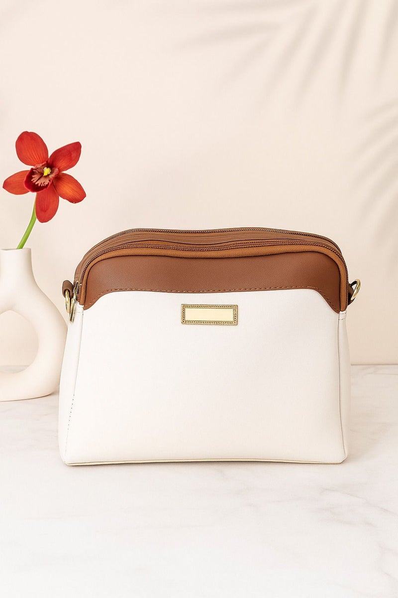 Osman Two-Tone Sling Bag for Women - Image 4